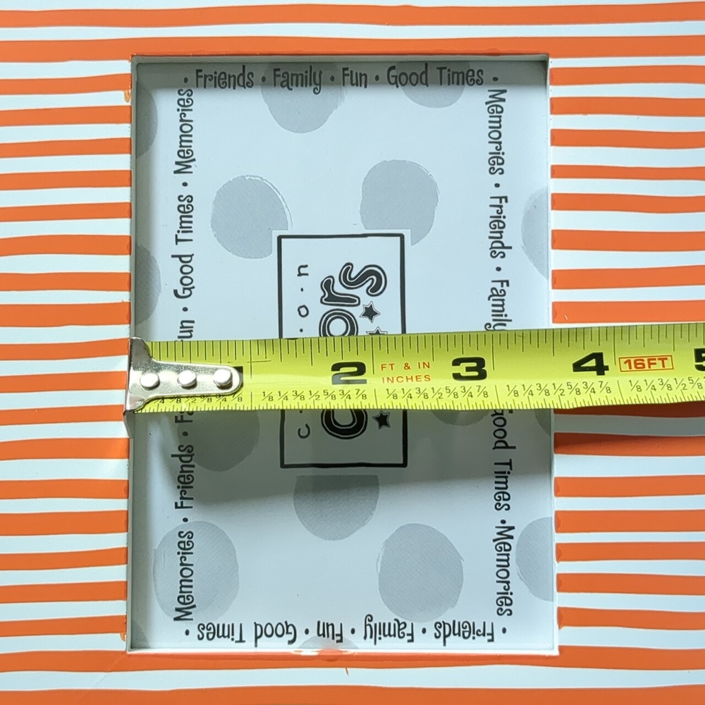 Coton Colors Striped Frame NIP - Picture 7 of 7